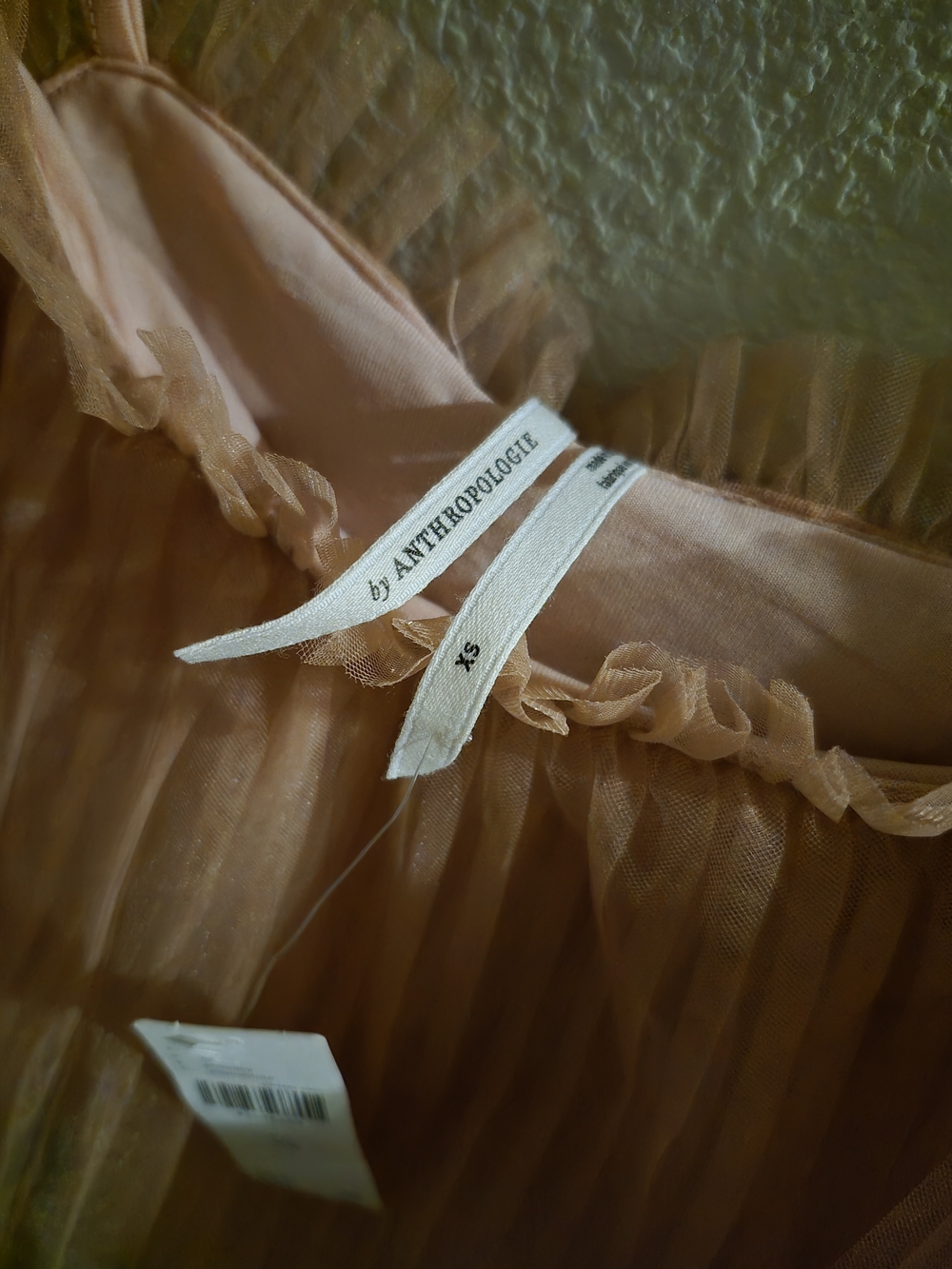 Anthropologie Pink Rose Tiered Top - Picture 3 of 9